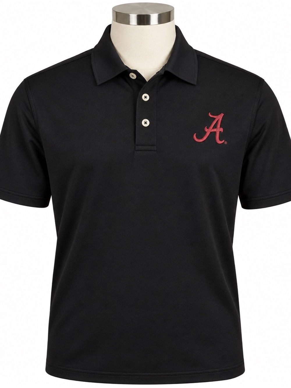 Peter Millar Alabama Crimson Tide Men’s XL Black Summer Comfort Golf Polo NWT